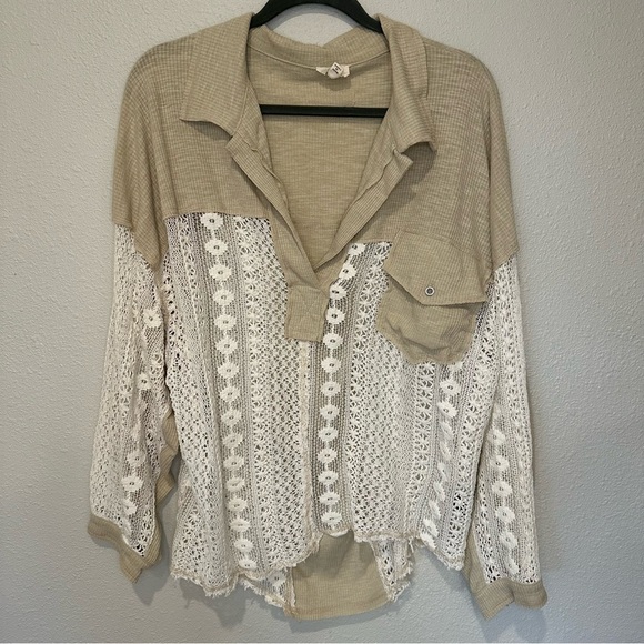 POL Crochet and Knit Top - Picture 4 of 15